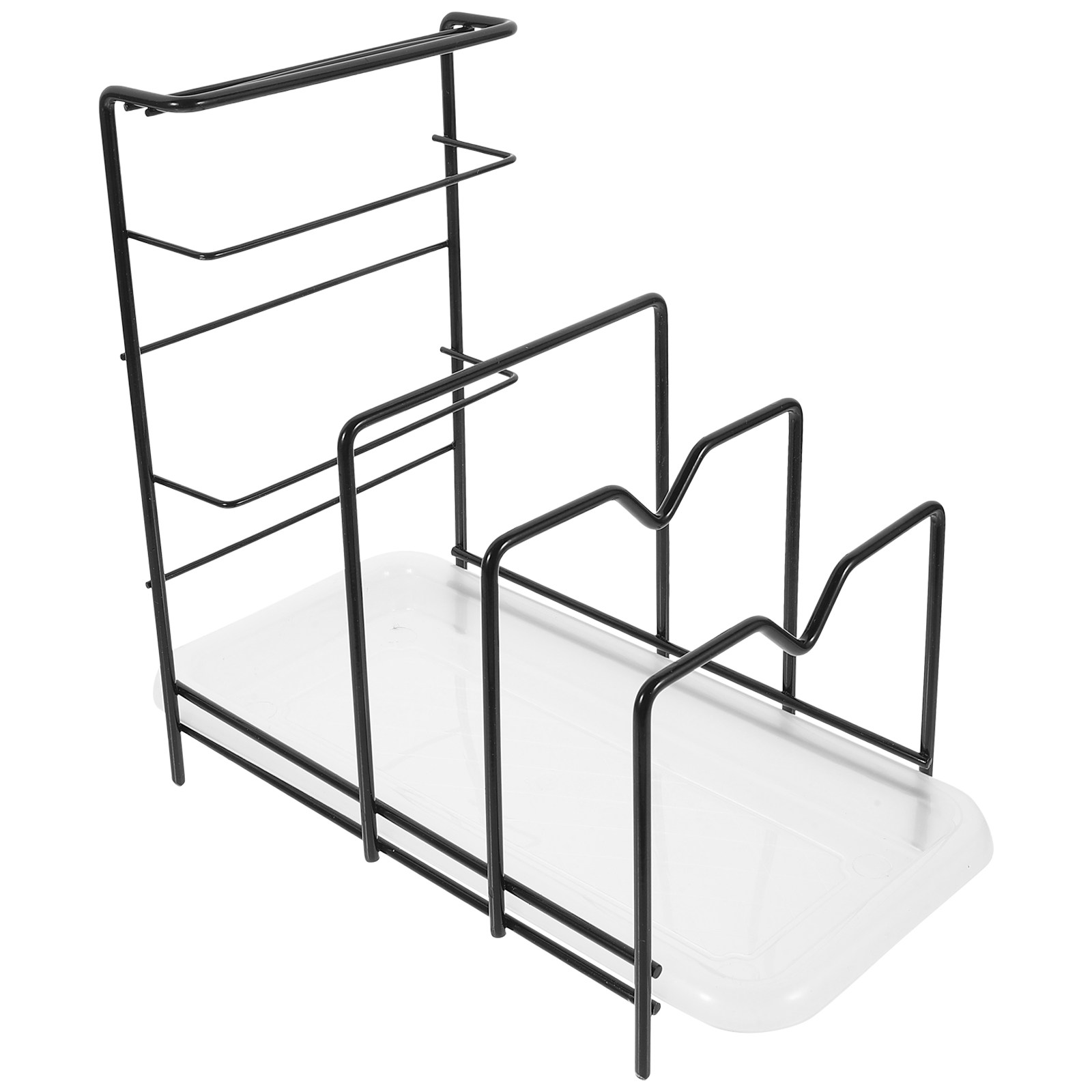 Kitchen Cabinet Baking Sheet Organizer - Organizador de tapas de ollas, soporte