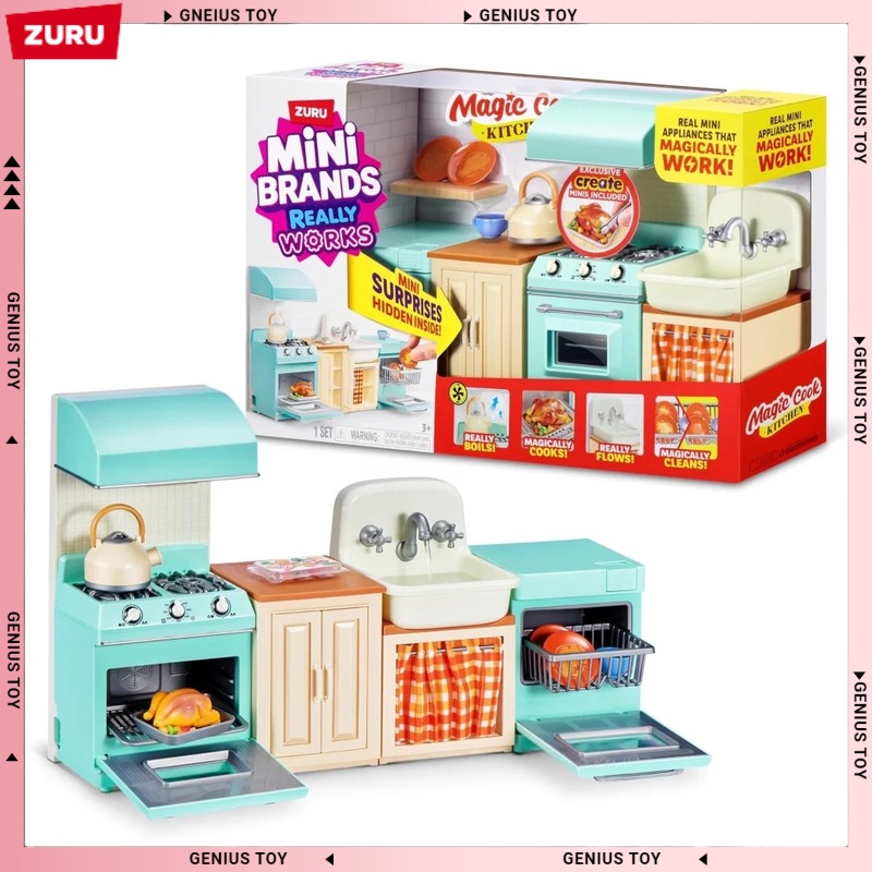 Miniature Baking Kitchen - Juego de Cocina Mágica Zuru Mini