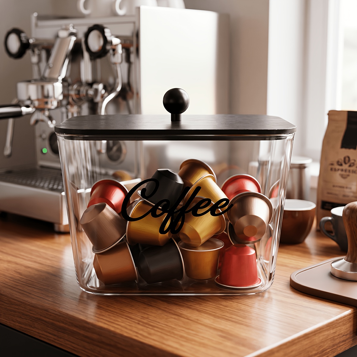 Kitchen Baking Tray Storage - Organizador de Cápsulas de Café con