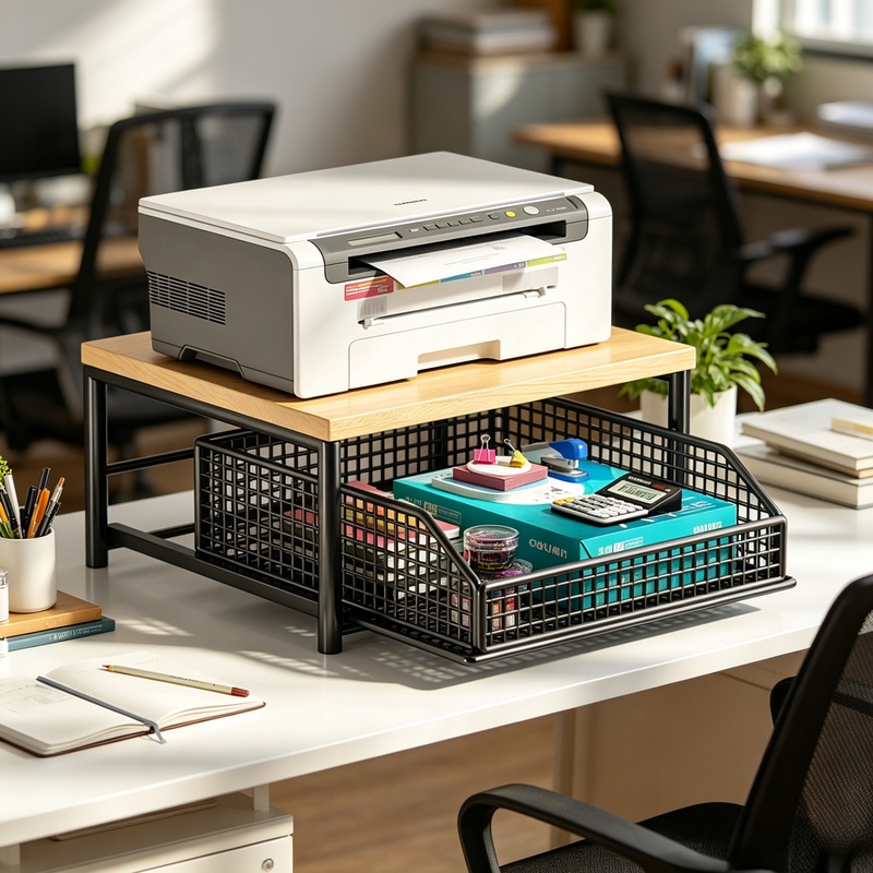 Kitchen Baking Drawer - Soporte vertical para microondas con cajón
