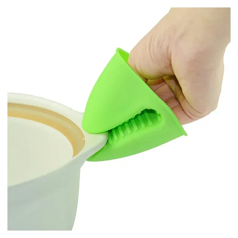 Kitchen Baking Ware - Manoplas de silicona para horno, resistentes