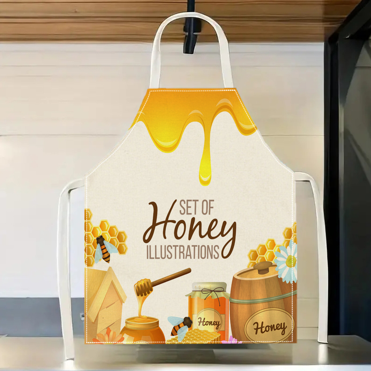 Kitchen Baking Gift Ideas - Delantal con diseño de abeja, regalo