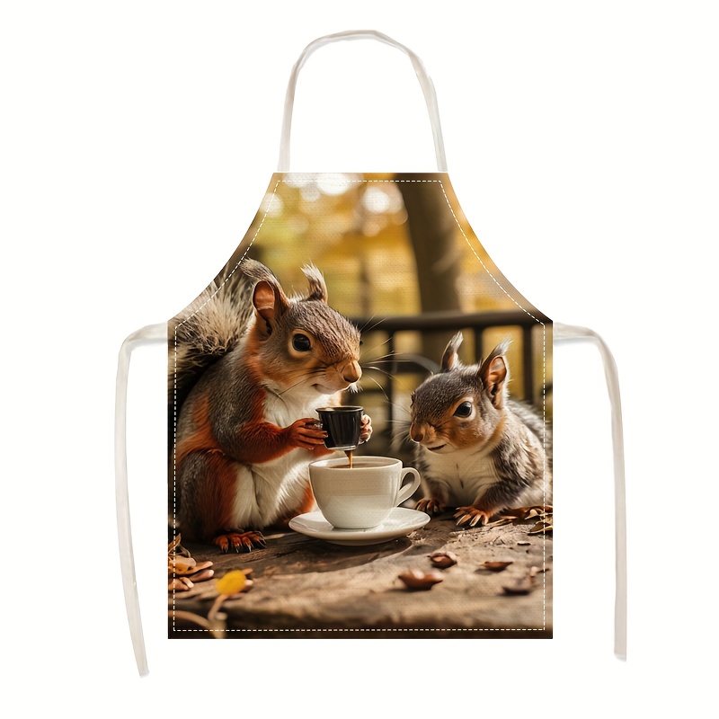 Kitchen Baking Gift Ideas - Delantal de Lino con Estampado de