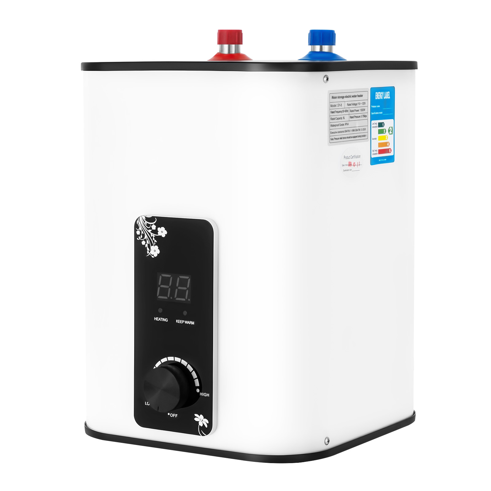 Miniature Baking Kitchen - Calentador de Agua Instantáneo de 1500W,