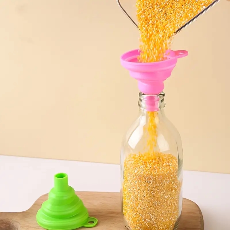 Embudo plegable de silicona, M - Miniature Baking Kitchen reseña y precio