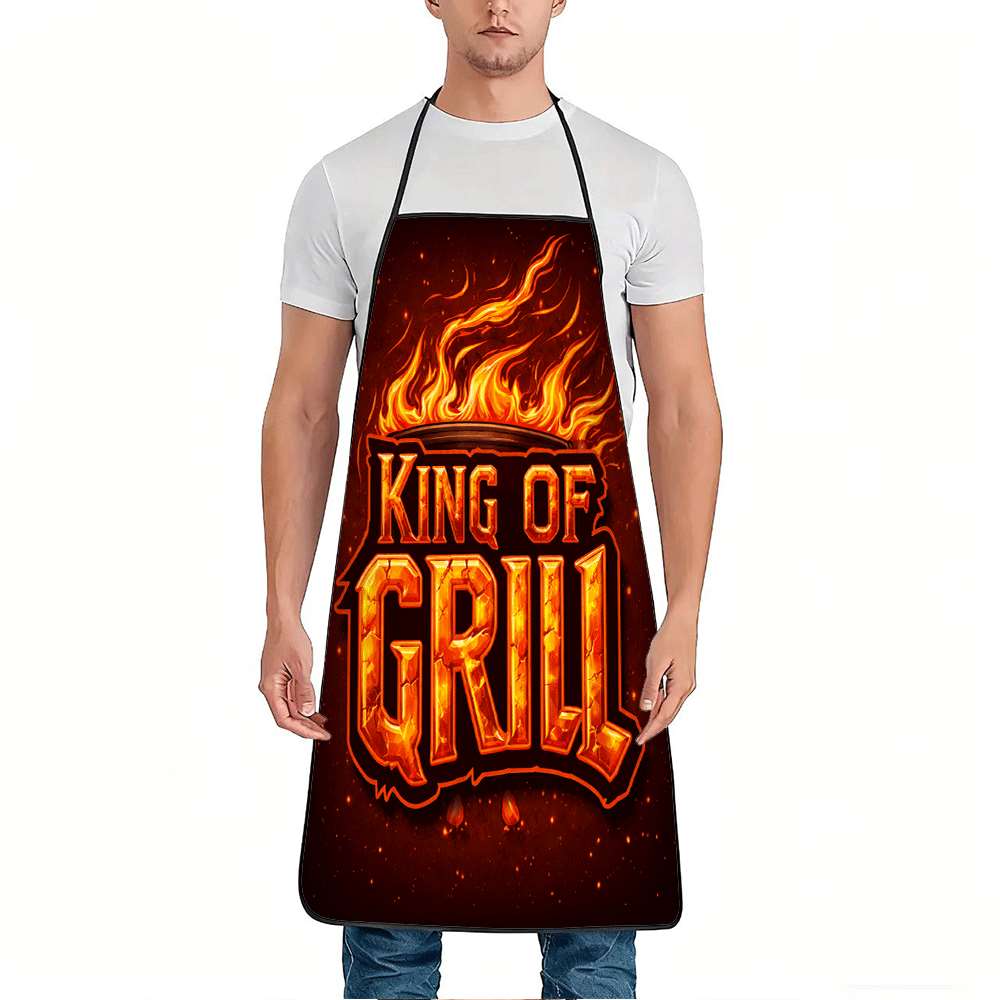 1 delantal Bbq King, delantal  - Kitchen Baking Gift Ideas reseña y precio