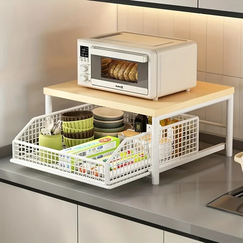 Soporte vertical para microond - Kitchen Baking Drawer reseña y precio