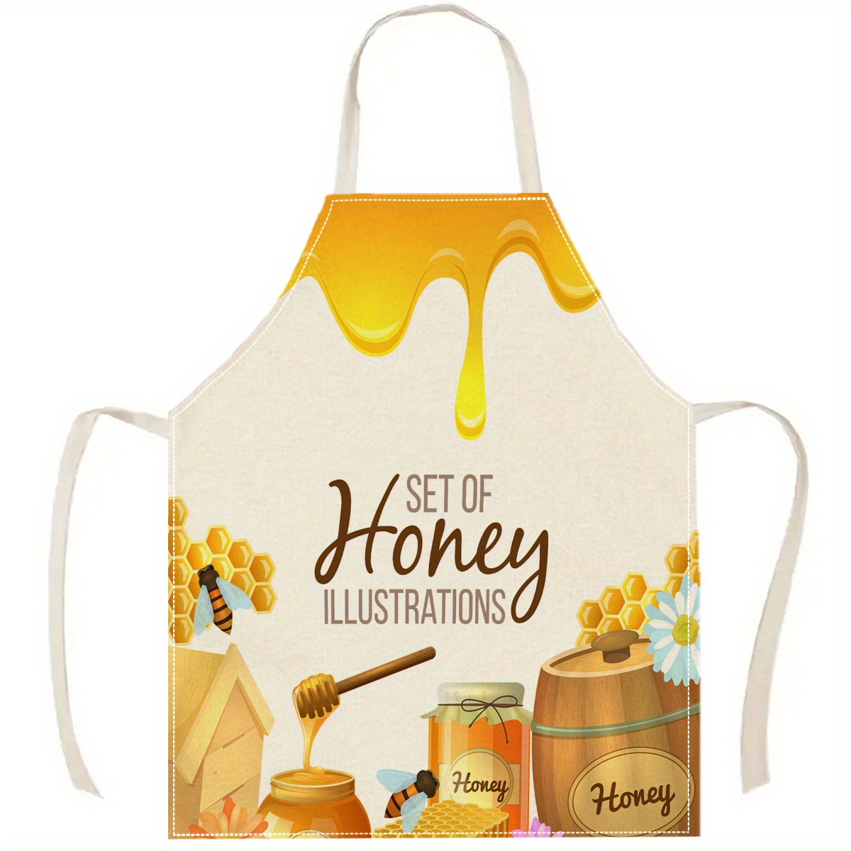 Delantal con diseño de abeja,  - Kitchen Baking Gift Ideas reseña y precio