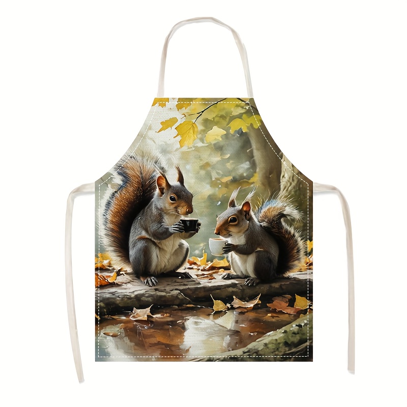 Delantal de Lino con Estampado - Kitchen Baking Gift Ideas reseña y precio