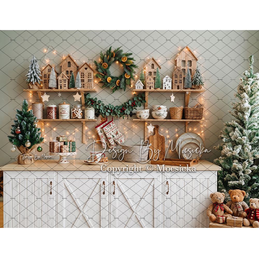 Fondo Fotográfico Mocsicka de  - Baking Kitchen Kids reseña y precio