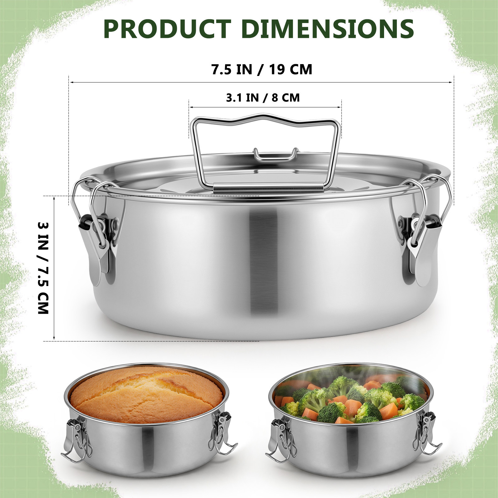 Molde para flan con tapa de ac - Kitchen Baking Ware reseña y precio