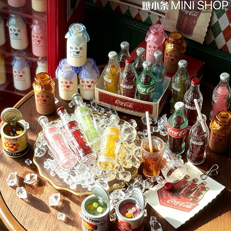 Set de Mini Botellas de Cola y - Miniature Baking Kitchen reseña y precio