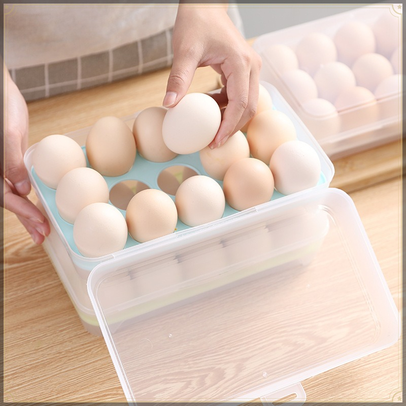 Caja Organizadora de Huevos co - Kitchen Baking Tray Storage reseña y precio