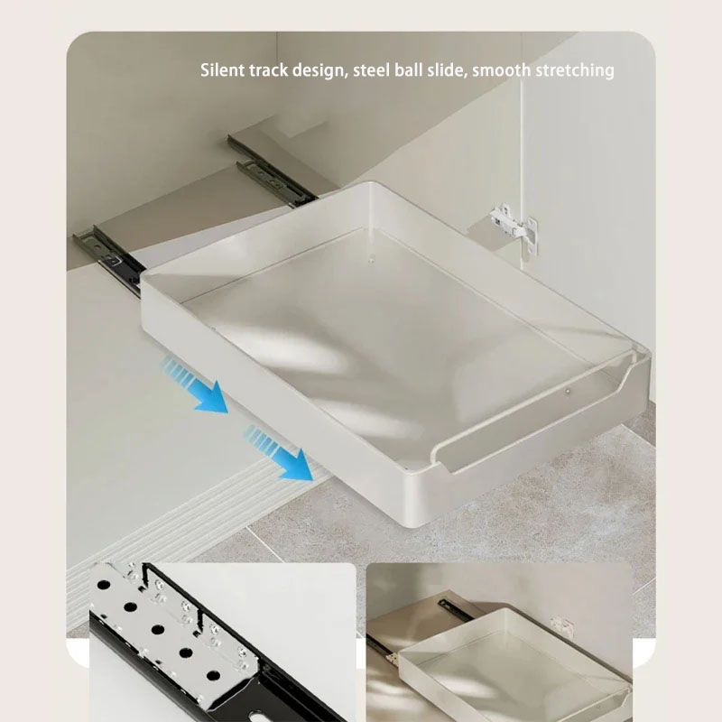 Nuevo estante de almacenamient - Kitchen Baking Tray Storage reseña y precio