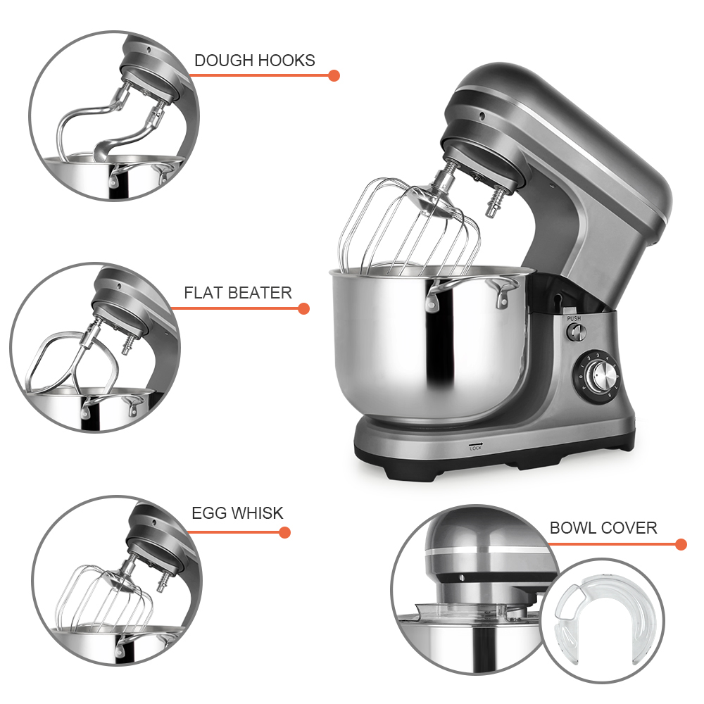 Batidora Eléctrica Grande y Po - Kitchen Baking Appliances reseña y precio
