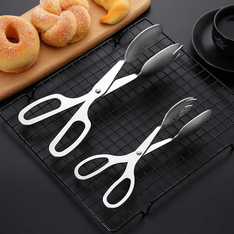 Pinzas de acero inoxidable par - Kitchen Baking Ware reseña y precio