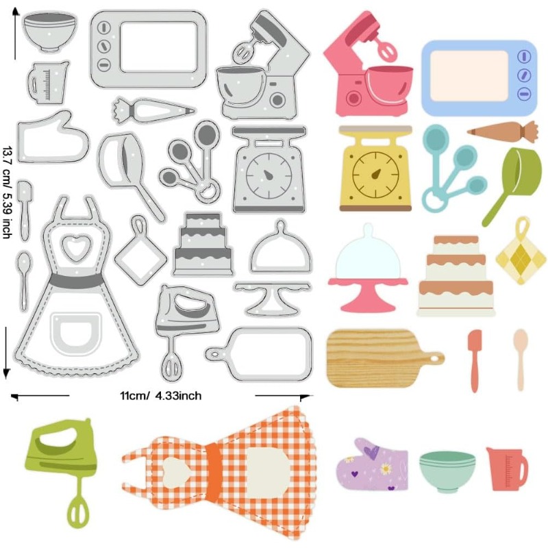 1 Uds. Herramientas para horne - Kitchen Baking Ware reseña y precio