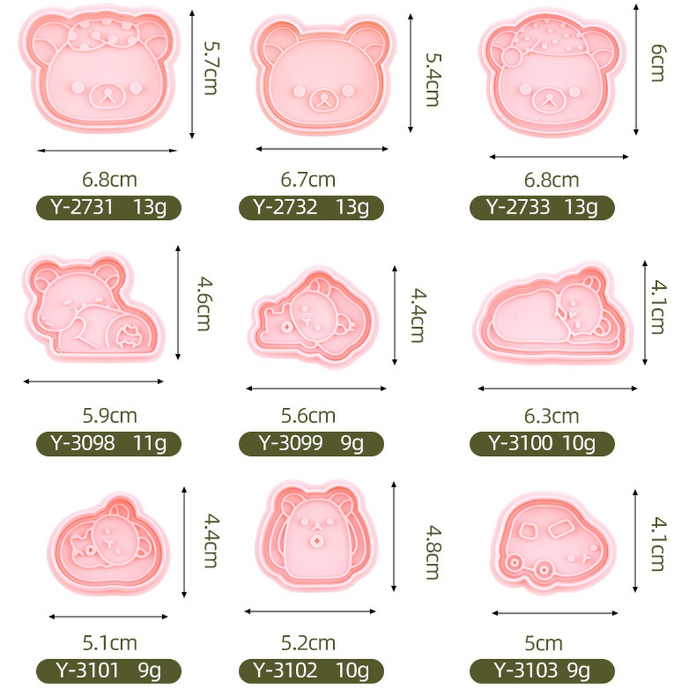 Molde de galletas de oso lindo - Kitchen Baking Gift Ideas reseña y precio