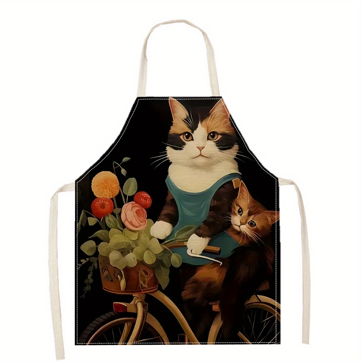 Delantal de Lino con Estampado - Kitchen Baking Gift Ideas reseña y precio