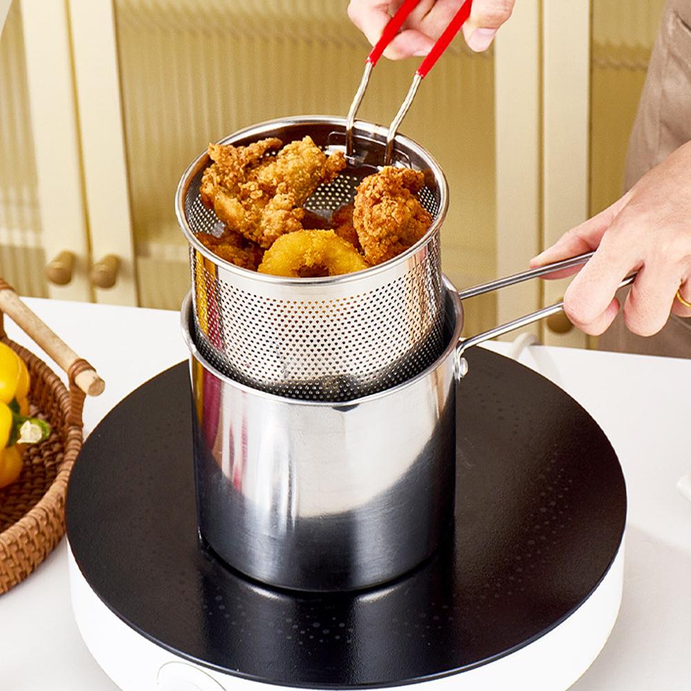 Olla freidora profunda de acer - Miniature Baking Kitchen reseña y precio