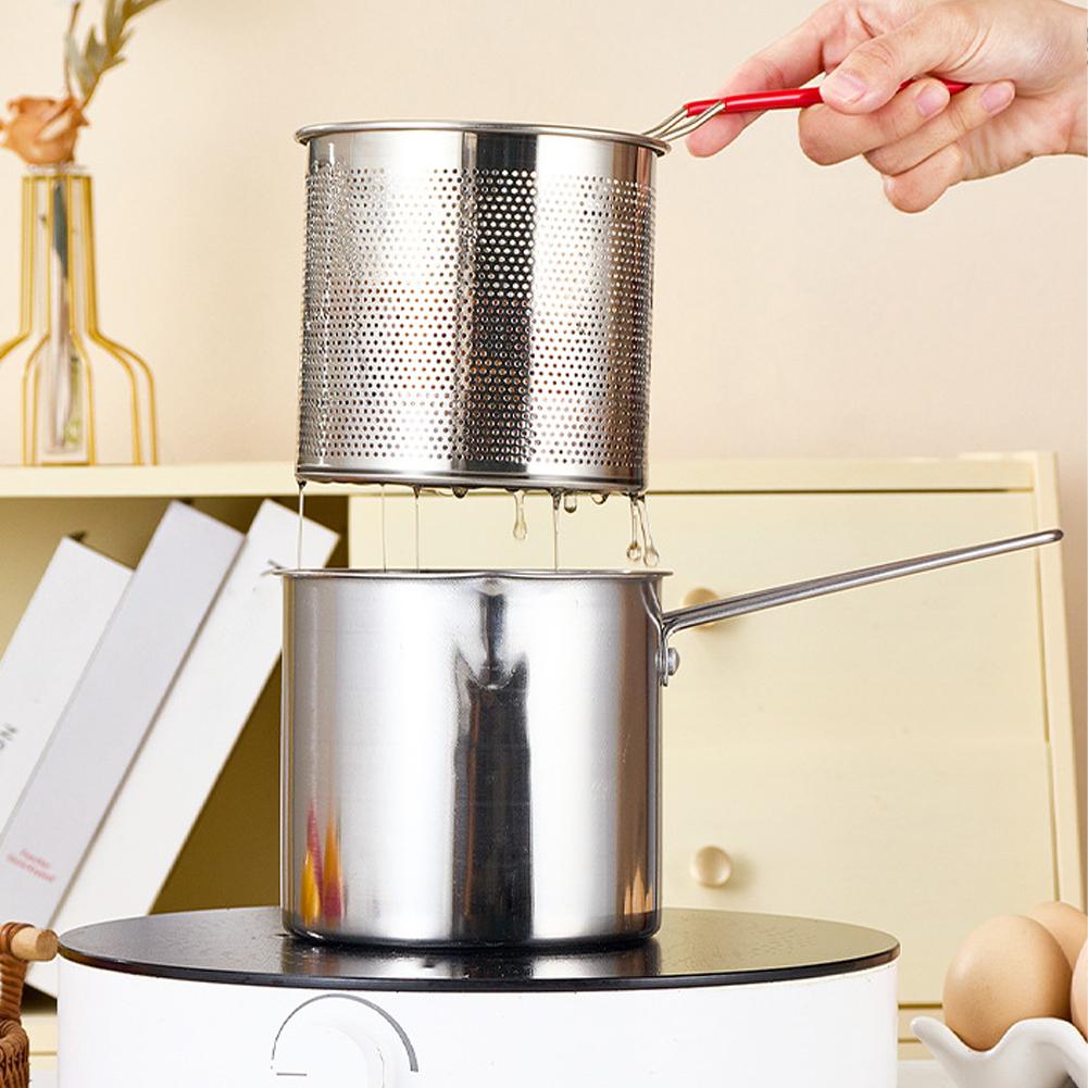 Olla freidora profunda de acer - Miniature Baking Kitchen reseña y precio